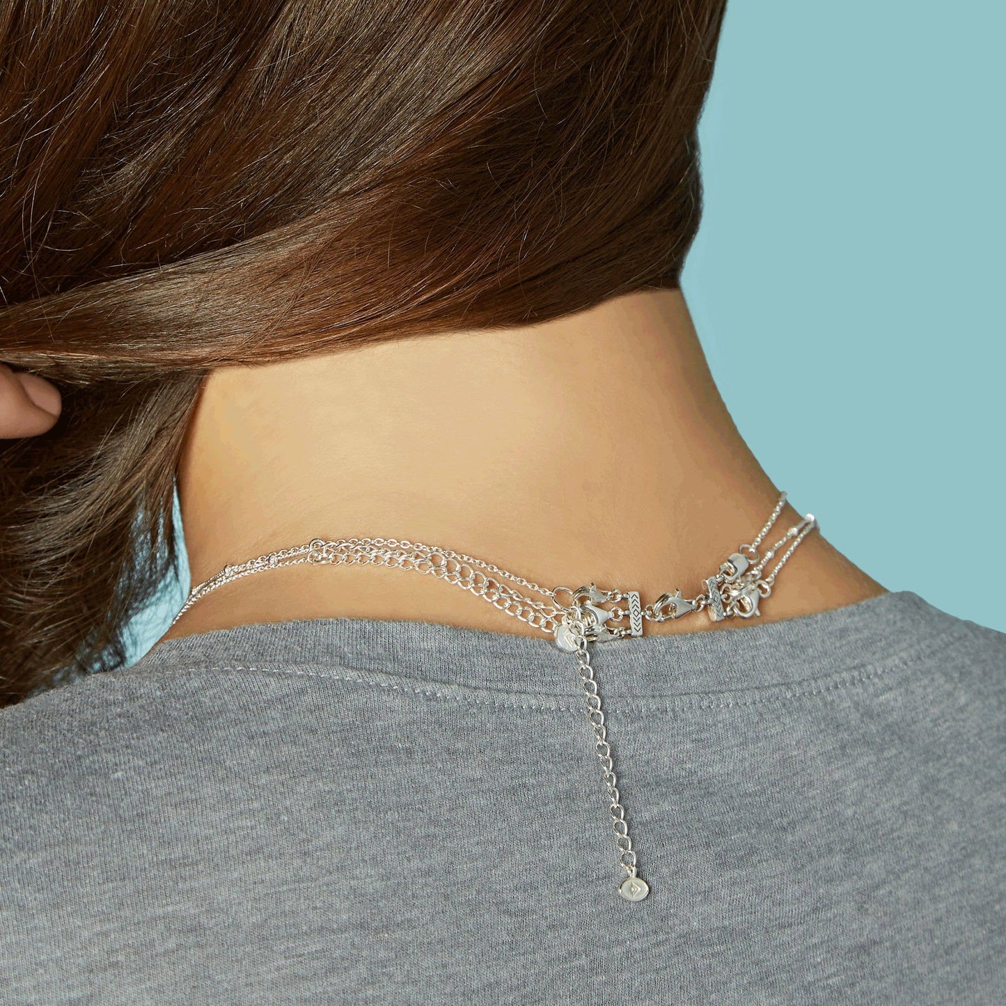 Silpada - Silpada 'Layered Necklace Spacer' in Sterling Silv: 1 9/16