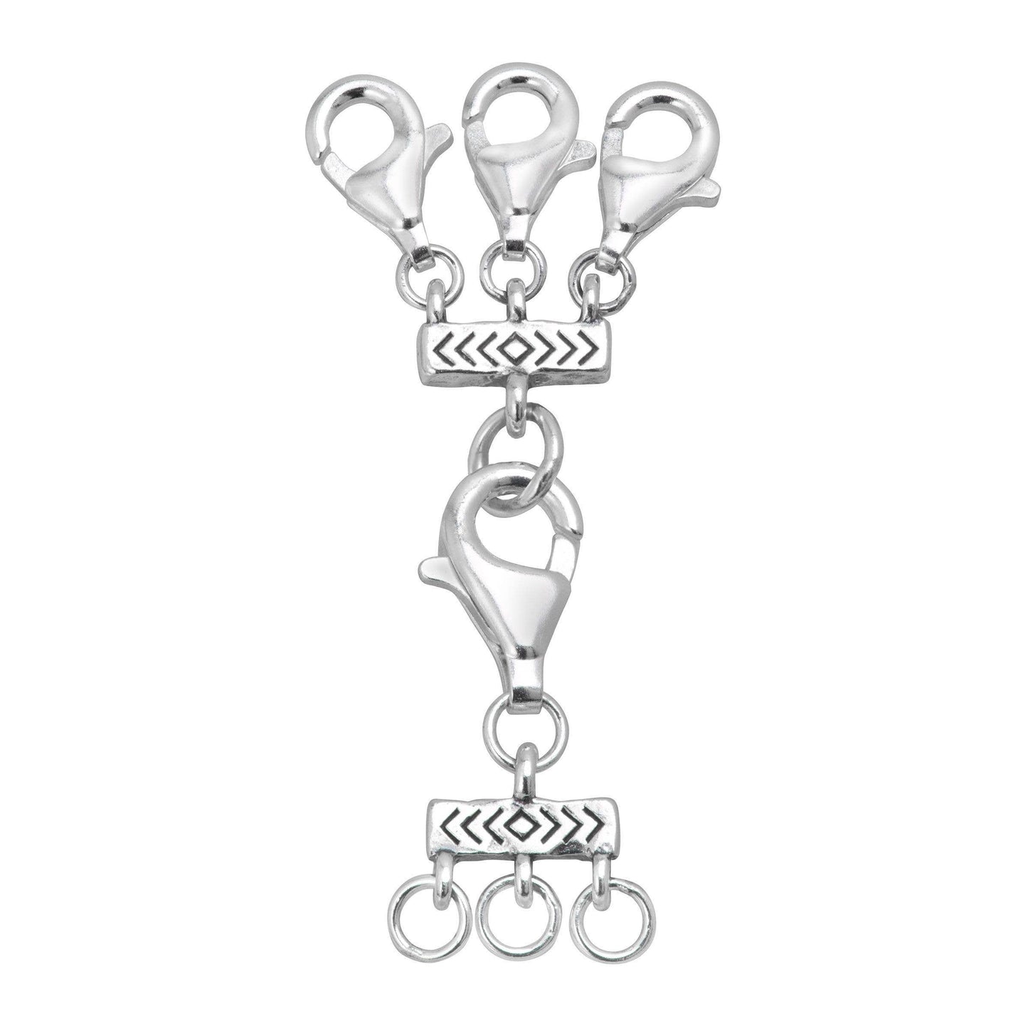 Silpada - Silpada 'Layered Necklace Spacer' in Sterling Silv: 1 9/16