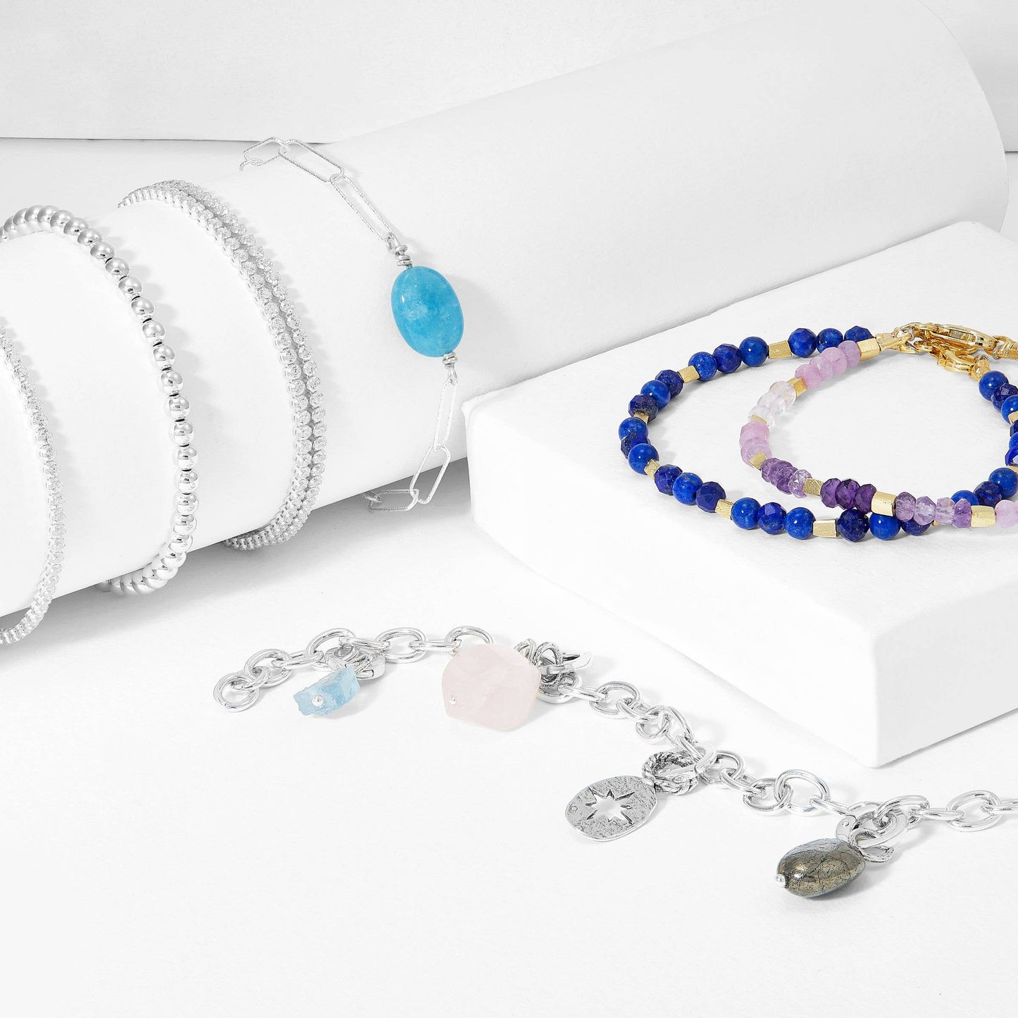 Silpada - Silpada 'All Aglow' Cubic Zirconia Tennis Bracelet: White / 8
