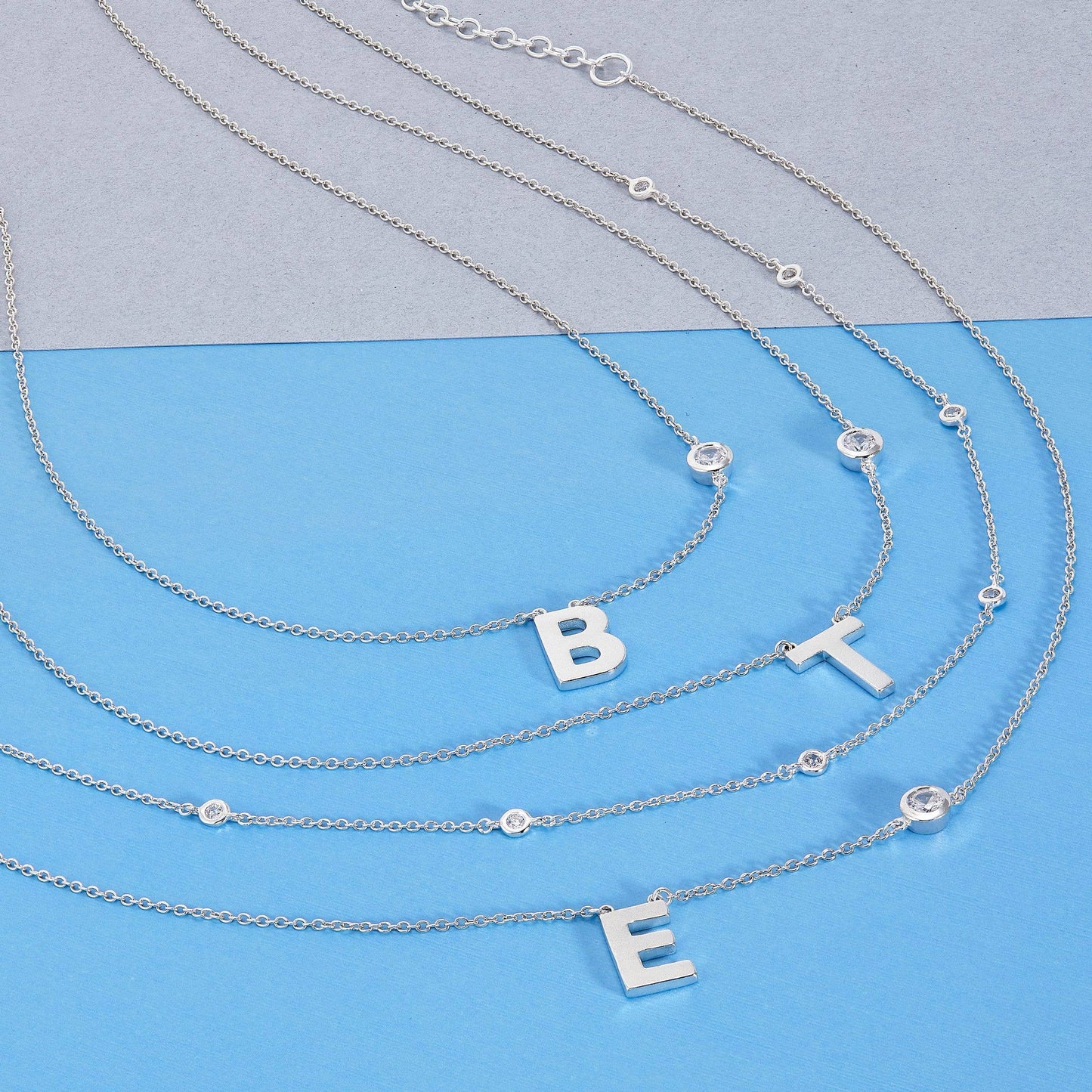 Silpada - Silpada Allium Necklace with Cubic Zirconia in Silver: White / 18