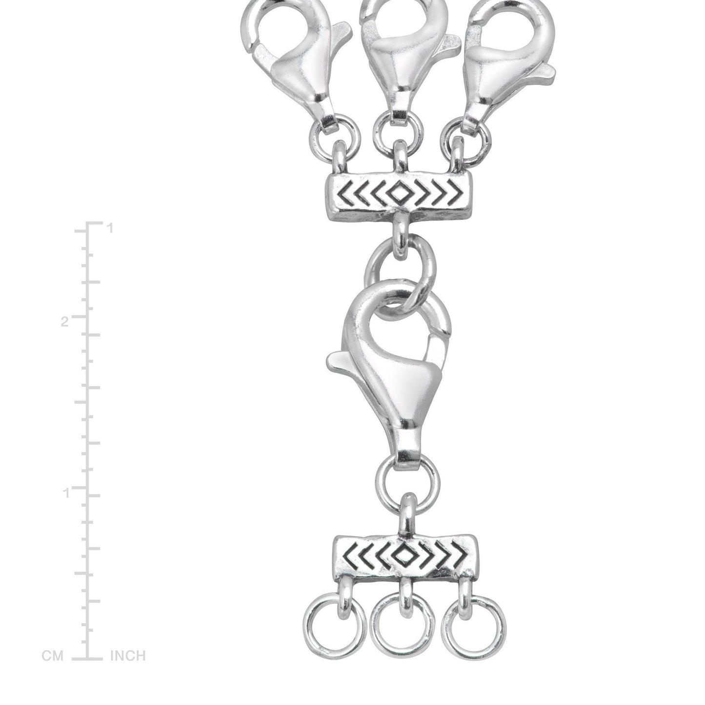 Silpada - Silpada 'Layered Necklace Spacer' in Sterling Silv: 1 9/16