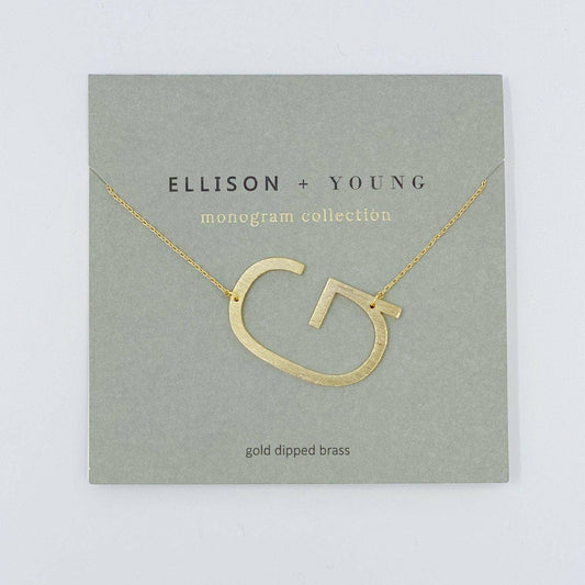 Monogram Collection Initial Necklace - G